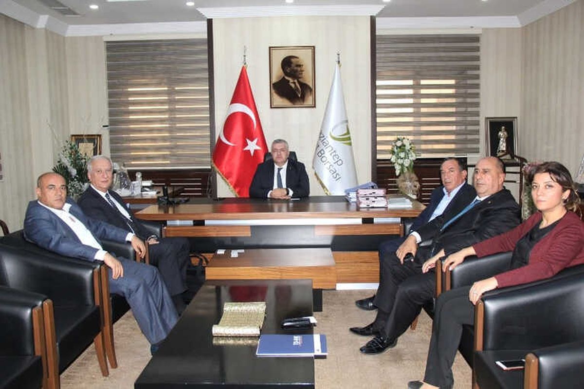 Td-Ihk Genel Sekreteri Özoğlu, Gaziantep Ticaret Borsasını Ziyaret Etti