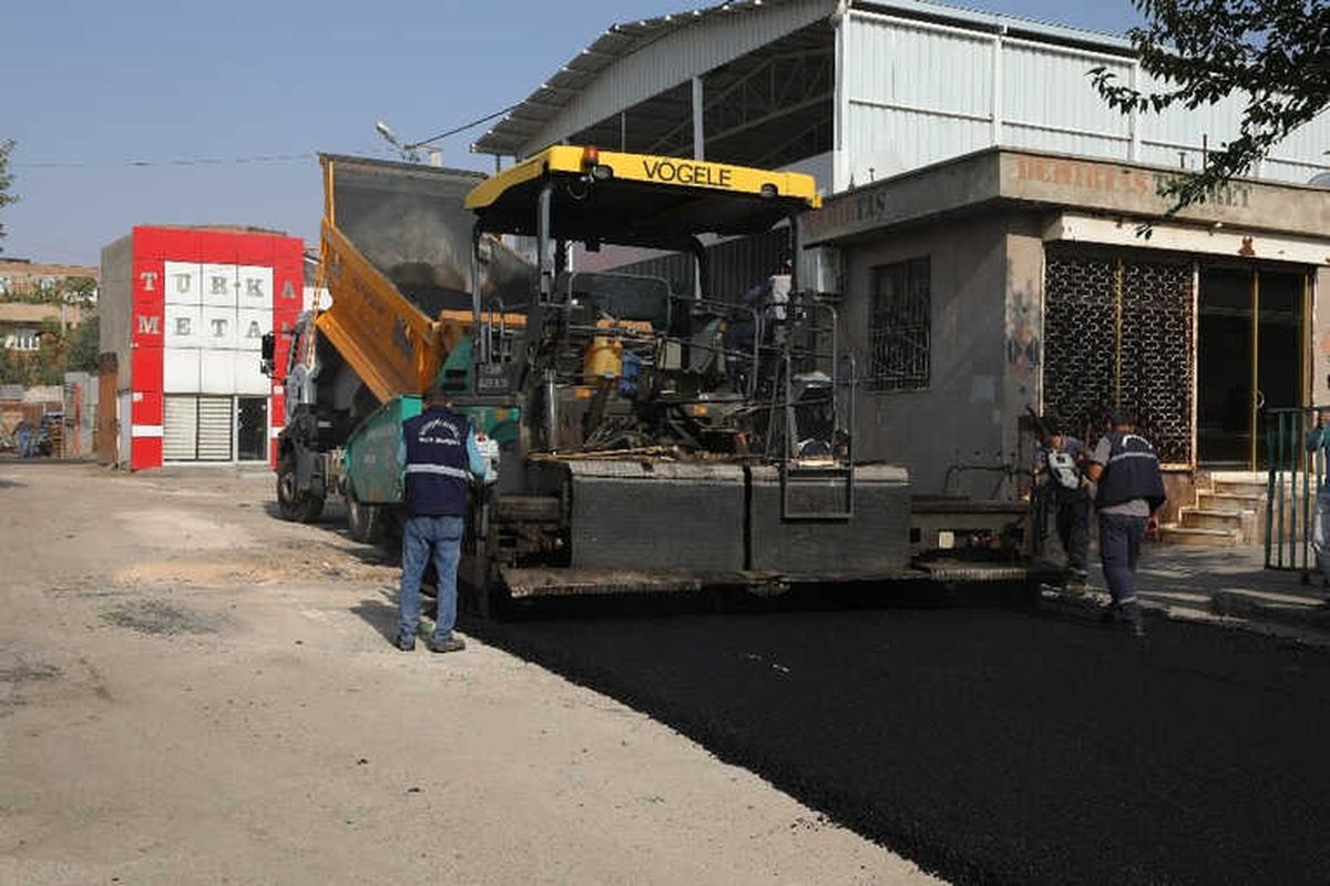 Traktörcüler Sitesi Yolu Asfaltlandı