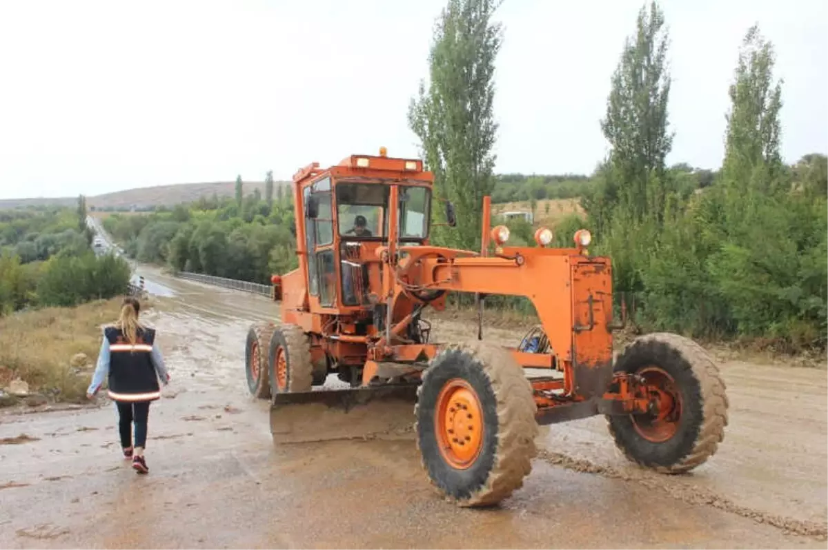 Adıyaman Çelikhan Yolunda Sel