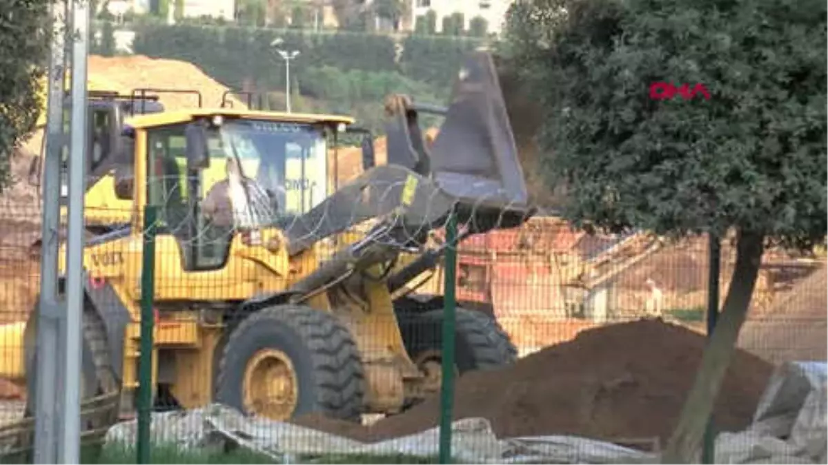 Alibeyköy Fidanlığı\'nda Top Mermisi Bulundu