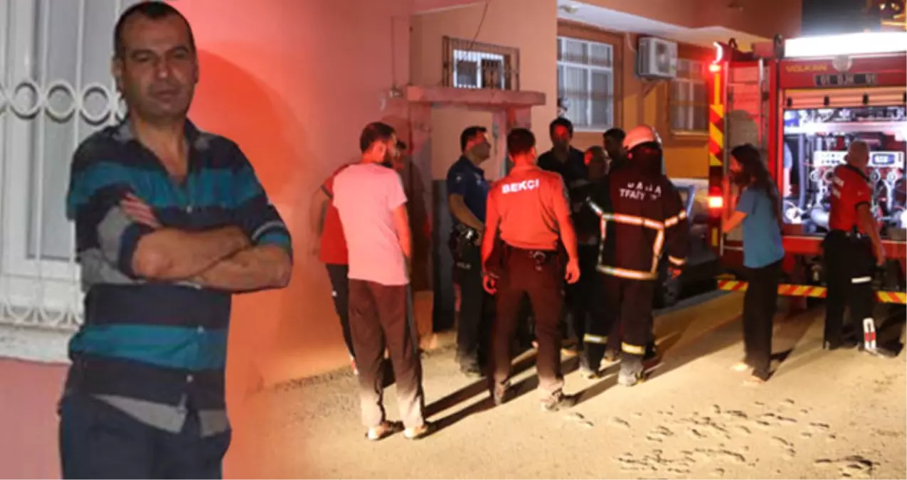 Ayrıldığı Eşinin Fotoğrafını Ateşe Verirken, Evini Yaktı