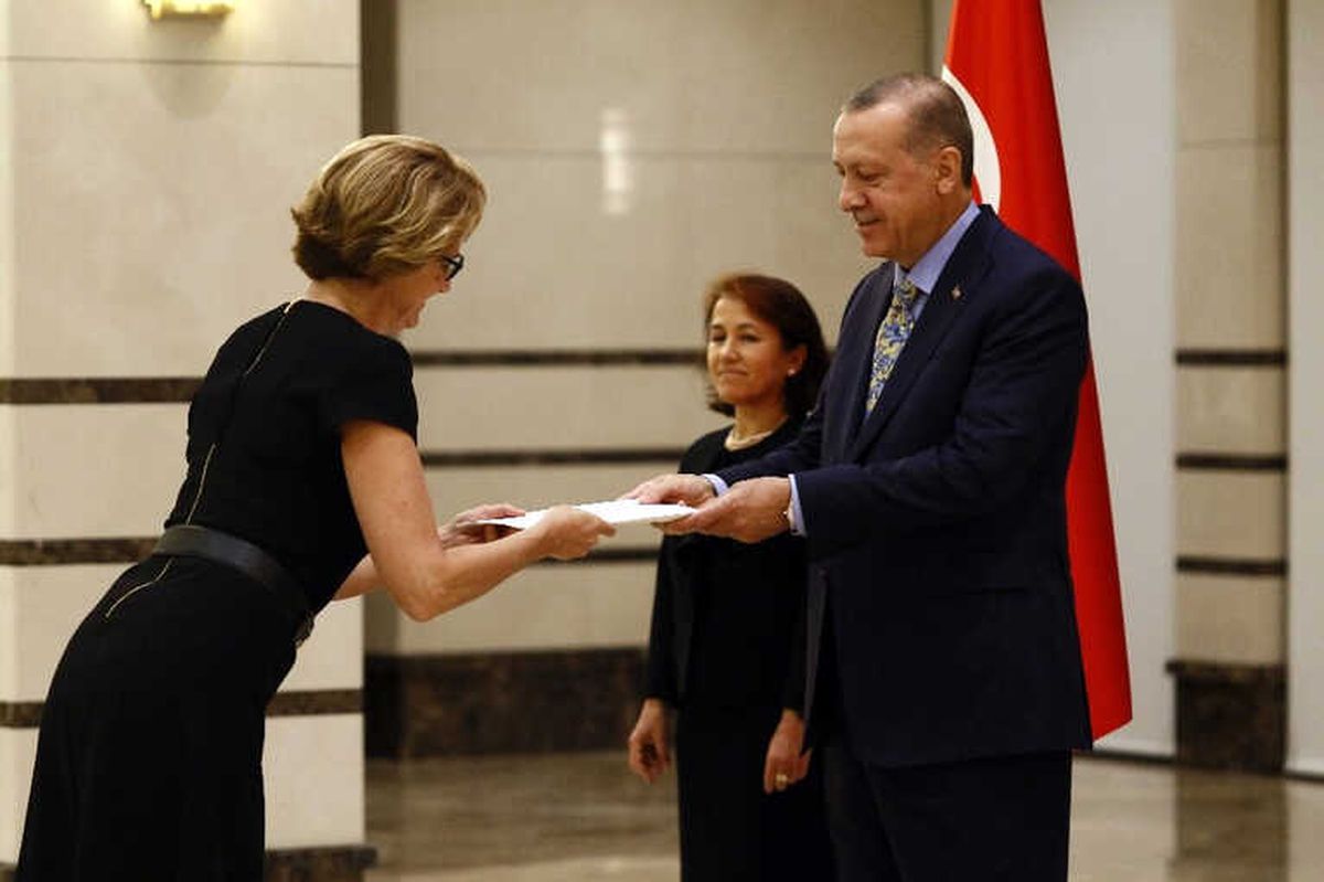 Cumhurbaşkanı Erdoğan, İsveç Büyükelçisini Kabul Etti