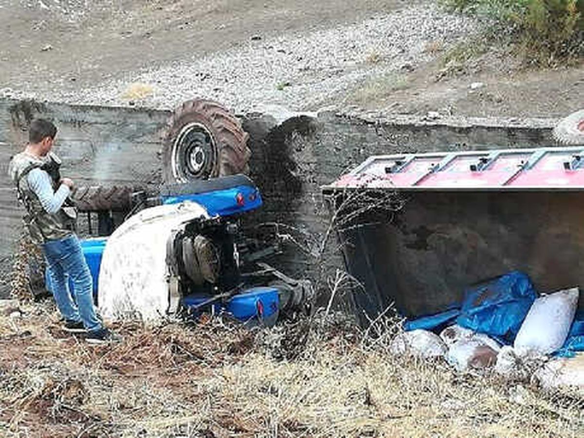 Devrilen Traktörün Sürücüsü Öldü