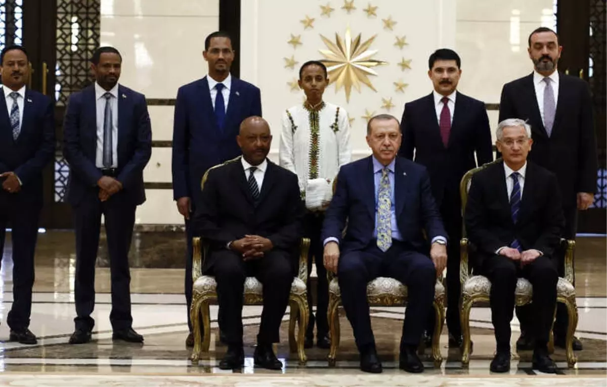 Erdoğan Etiyopya Büyükelçisini Kabul Etti