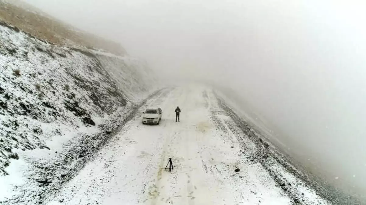 Erzurum\'da Etkili Olan Kar Yağışı, Tipiyle Birlikte Yaşamı Olumsuz Etkiledi