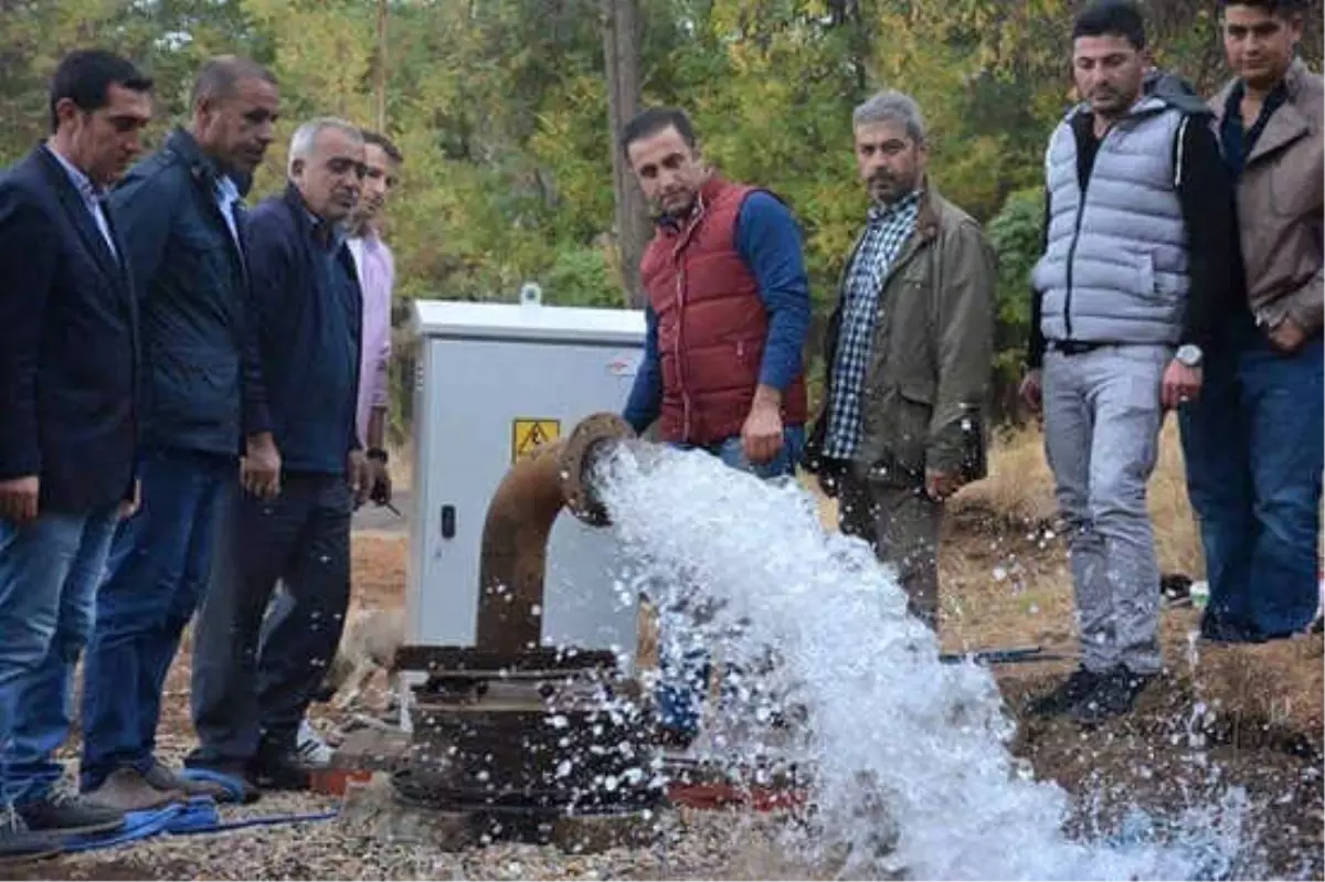 Güroymak\'a Can Verecek Yeni İçme Suyu Kuyusu Açıldı