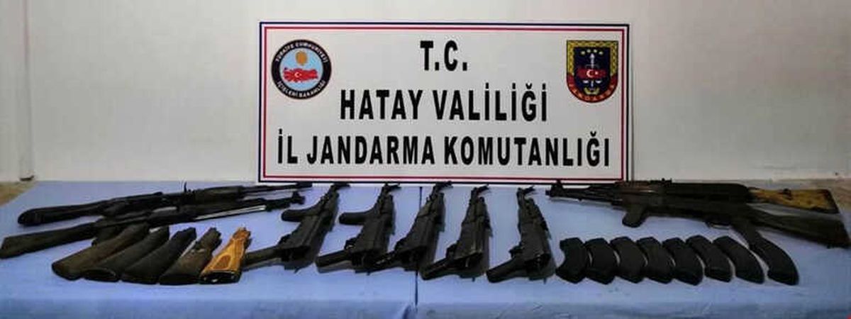 Hatay\'da Uzun Namlulu Silah Operasyonu