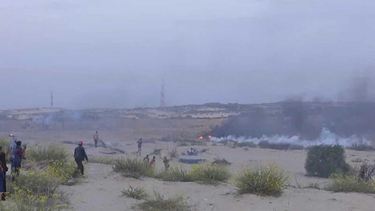 İsrail Gaz Bombasıyla Müdahale Etti; Gazze\'deki Protestolarda 20 Filistinli Yaralandı