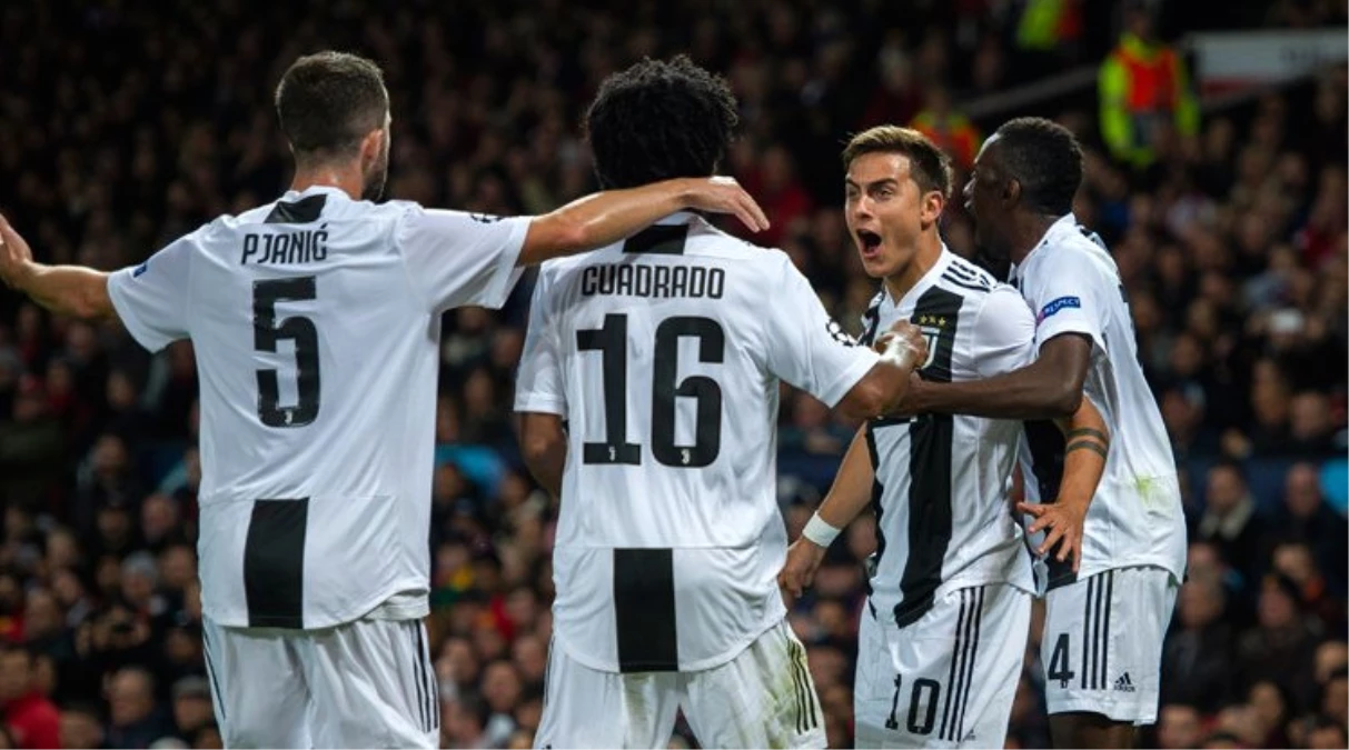 Juventus, Manchester United\'ı Deplasmanda 1-0 Mağlup Etti