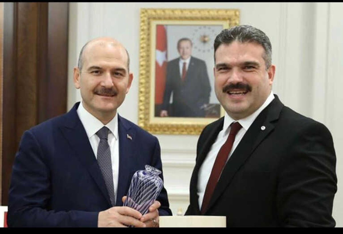 Rektör Çomaklı\'dan İçişleri Bakanı Soylu\'ya Ziyaret