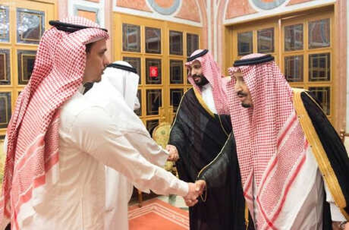 Suudi Arabistan Kralı ve Veliaht Prensi Cemal Kaşıkçı\'nın Ailesiyle Bir Araya Geldi (2)