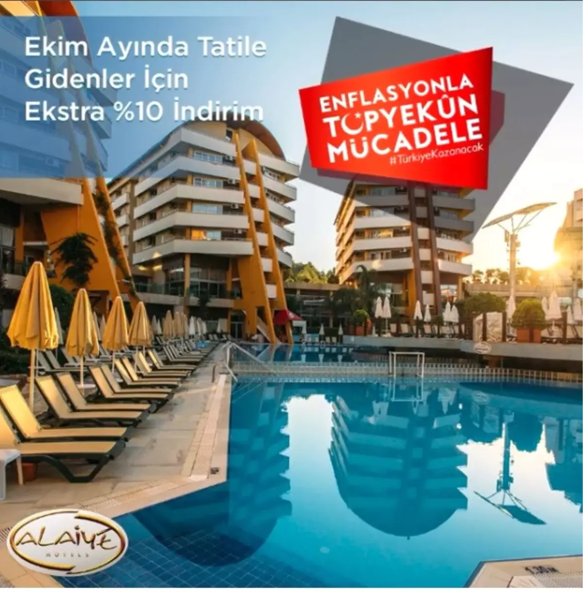 Alaiye Hotels Enflasyonla Mücadeleye "Evet" Dedi