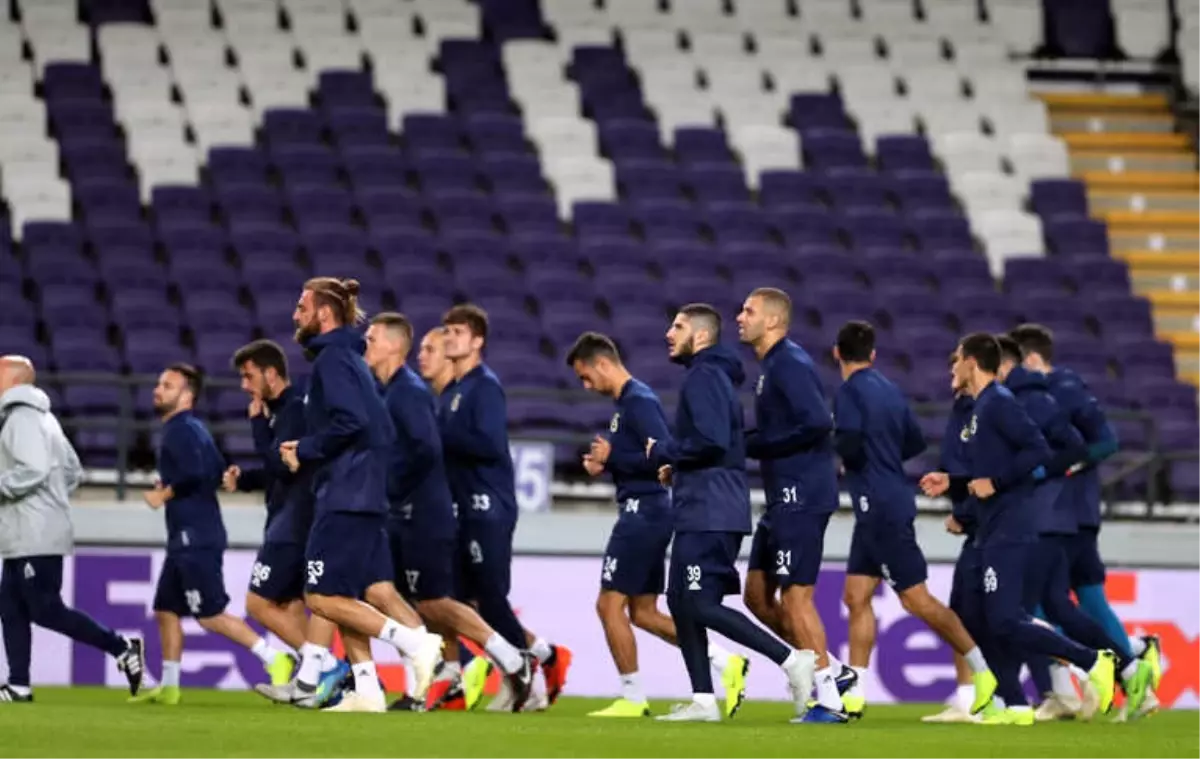 Anderlecht Maçı Hazırlıkları Tamamlandı