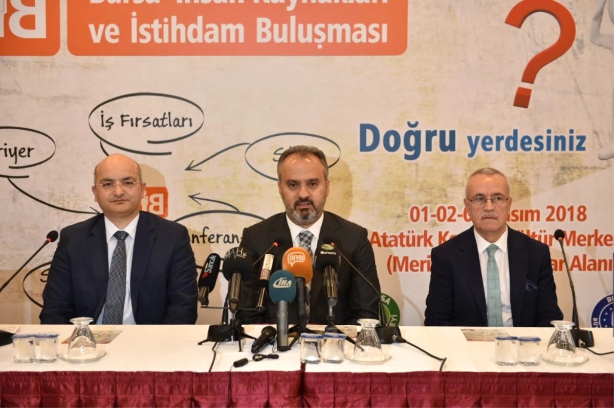 Bursa\'da İnsan Kaynakları ve İstihdam Buluşması Başlıyor