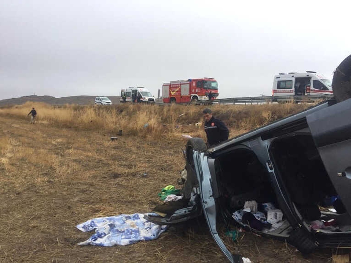 Erzurum\'da Trafik Kazası: 1 Ölü, 5 Yaralı