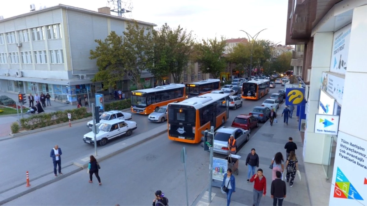 Kırşehir\'de 28 Otobüs Ulaşım Master Planıyla Hizmet Veriyor