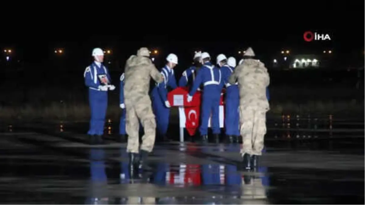 Şehit Jandarma Uzman Çavuş Düzenlenen Törenle Baba Ocağına Uğurlandı