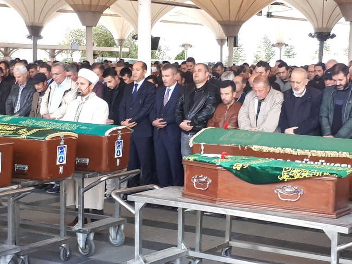 Trafik Kazasında Ölen 4 Kişilik Aile Son Yolculuğuna Uğurlandı