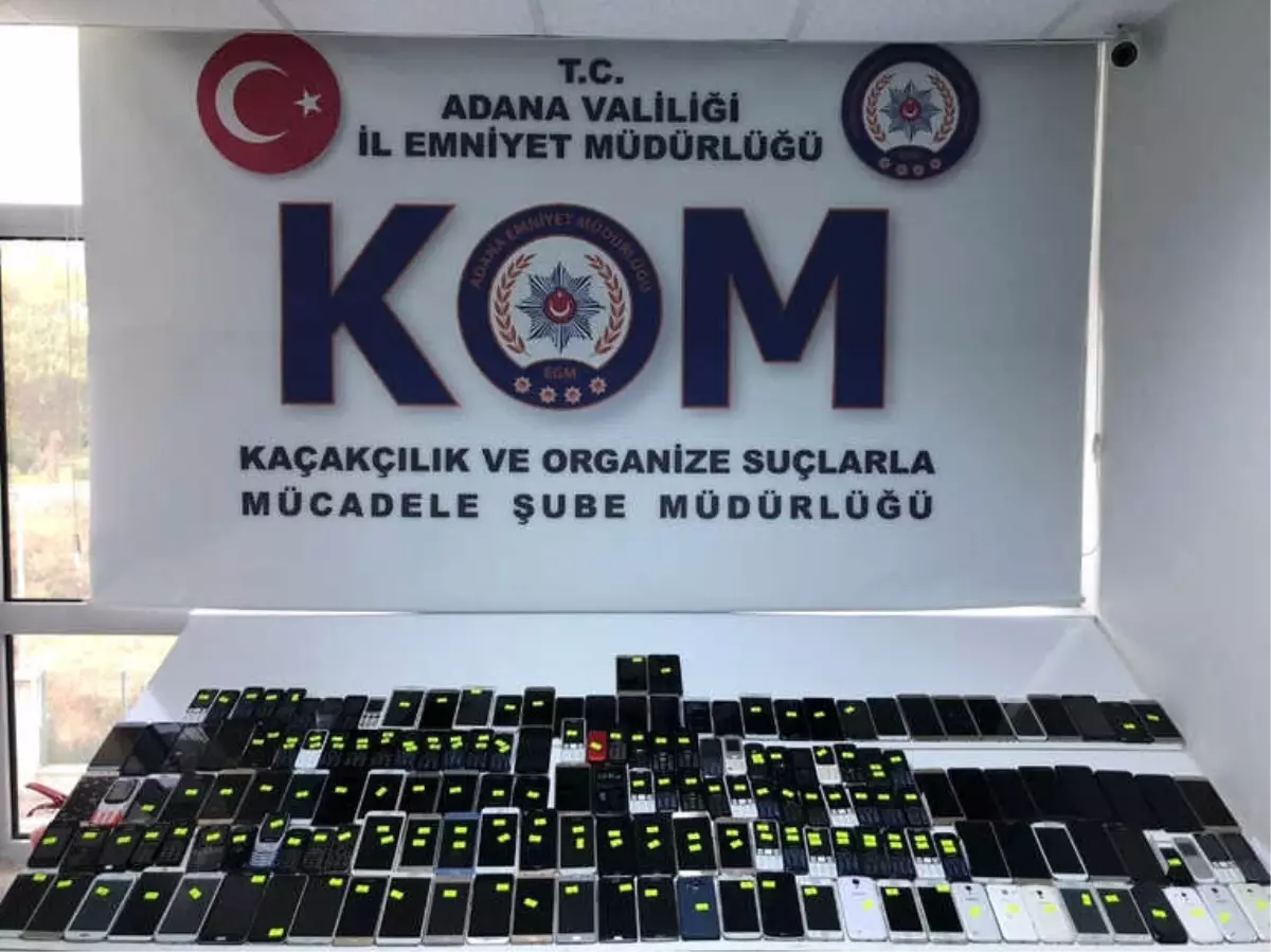 Adana\'da Kaçak Telefon Operasyonu