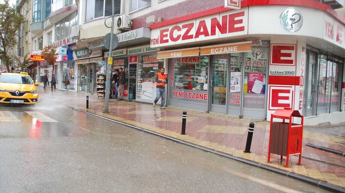 Afşin\'de Sağanak Etkili Oldu