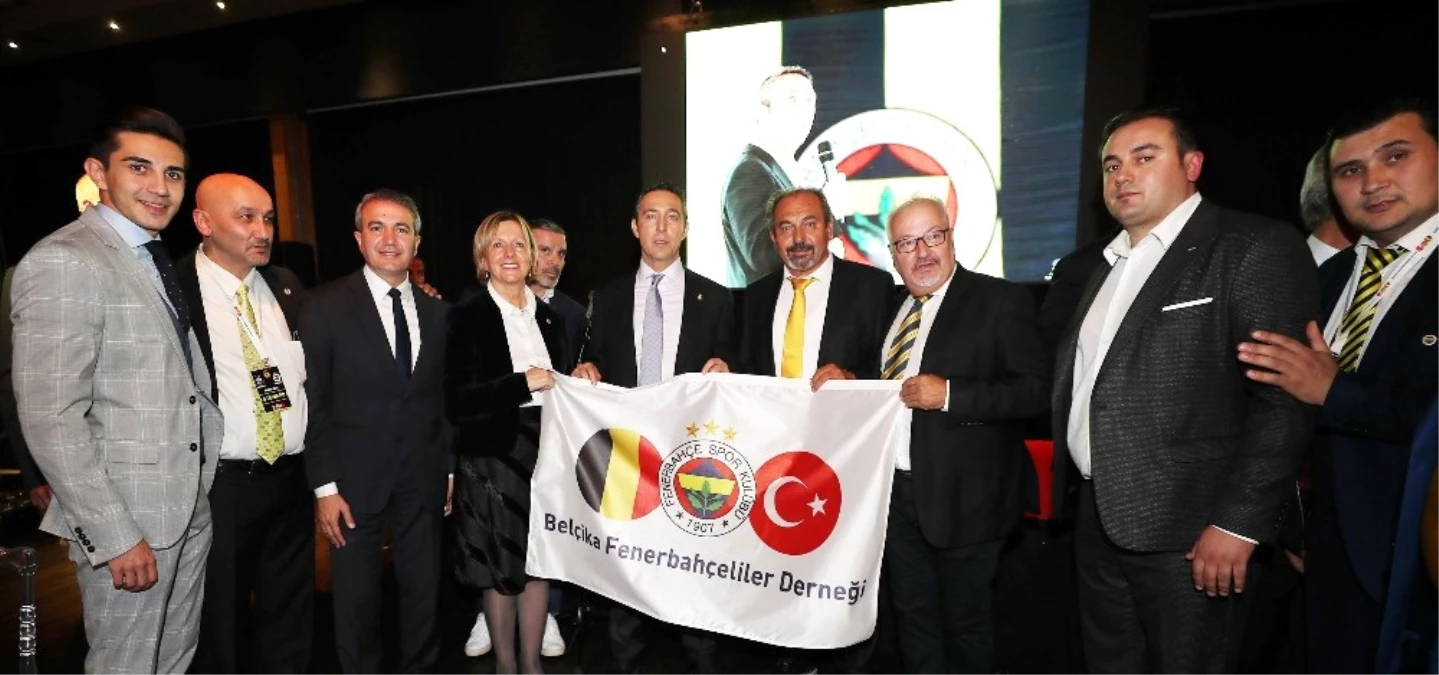 Ali Koç ve Yöneticiler Belçika\'da Organizasyona Katıldı