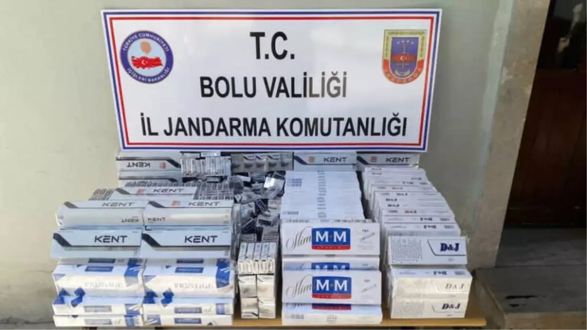 Bolu\'da, Kaçak Sigara ve Uyuşturucu Operasyonu