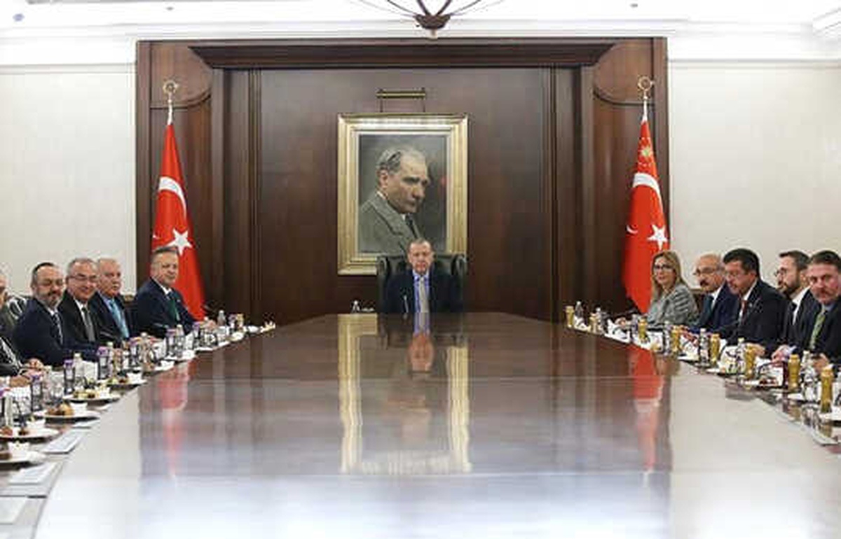 Cumhurbaşkanı Erdoğan Tim Heyetini Kabul Etti