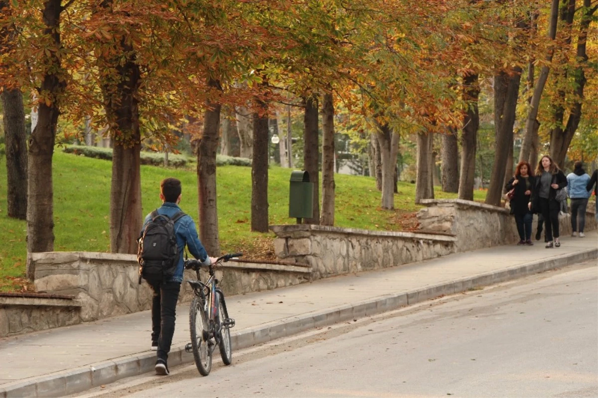 Eskişehir\'de Eşsiz Sonbahar Manzaraları