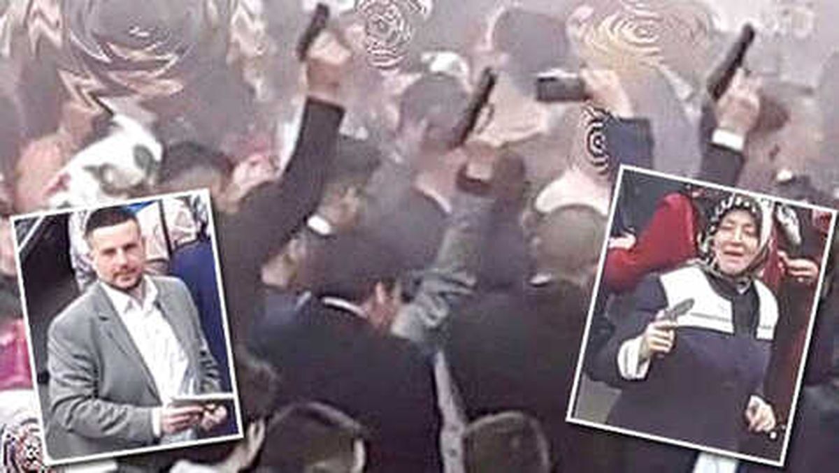 Krv Polisi Düğünde Silahla Ateş Eden Kişileri Arıyor
