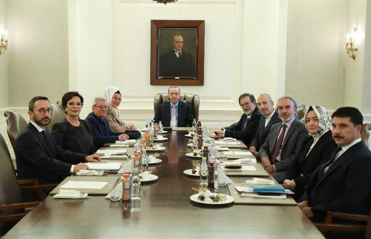 Kültür ve Sanat Politikaları Kurulu Çankaya Köşkü\'nde Toplandı