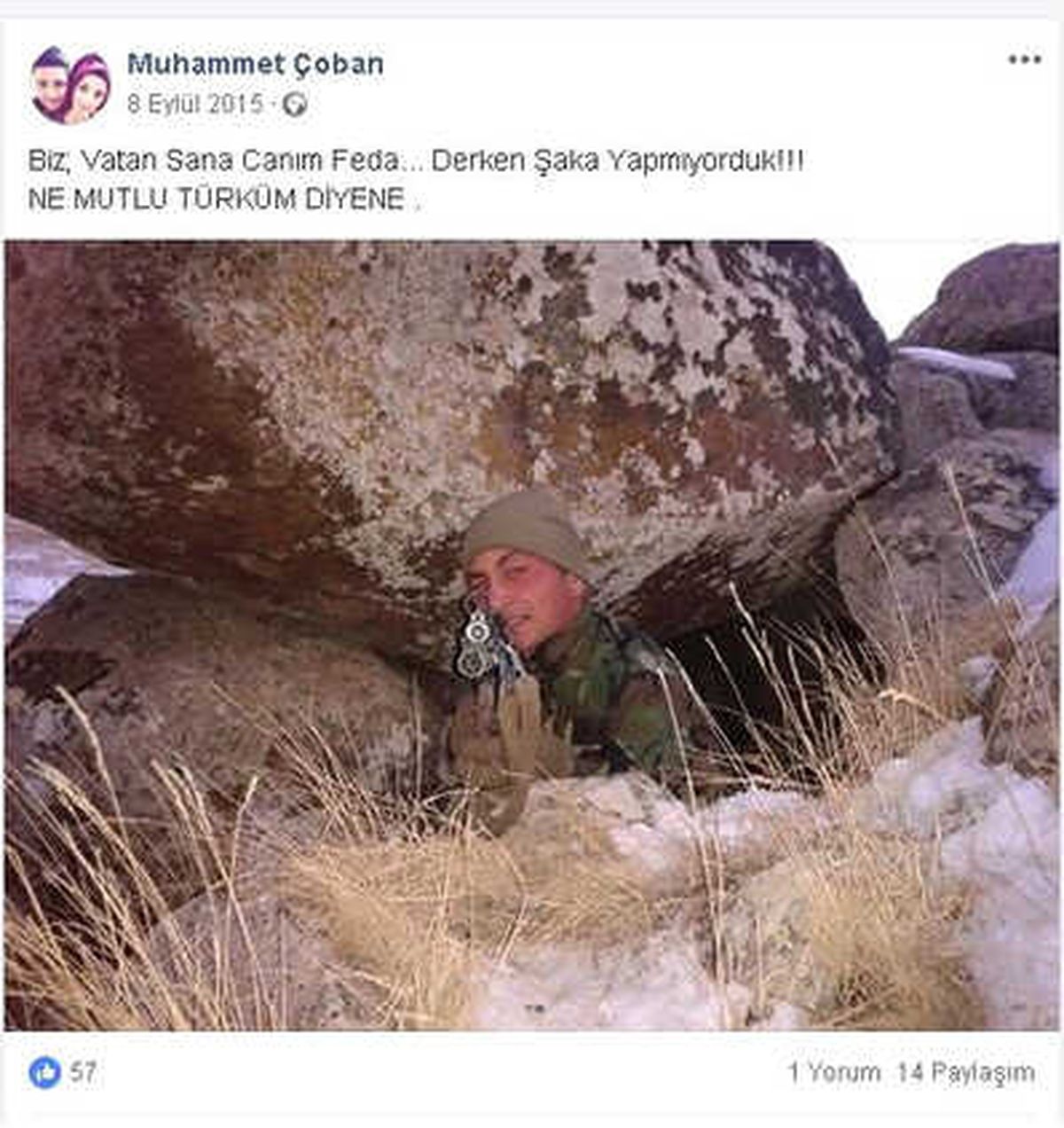 Şehit\'ten Yürek Burkan Paylaşım