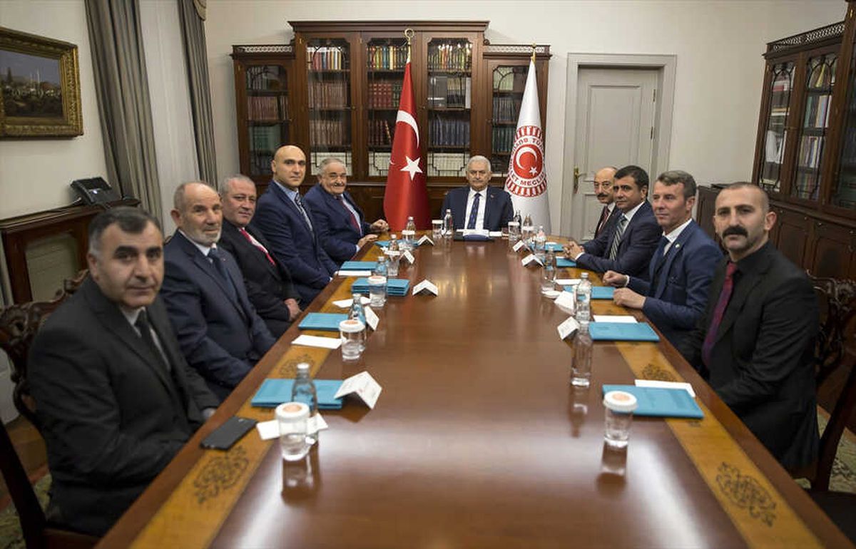TBMM Başkanı Yıldırım\'ın Kabulleri