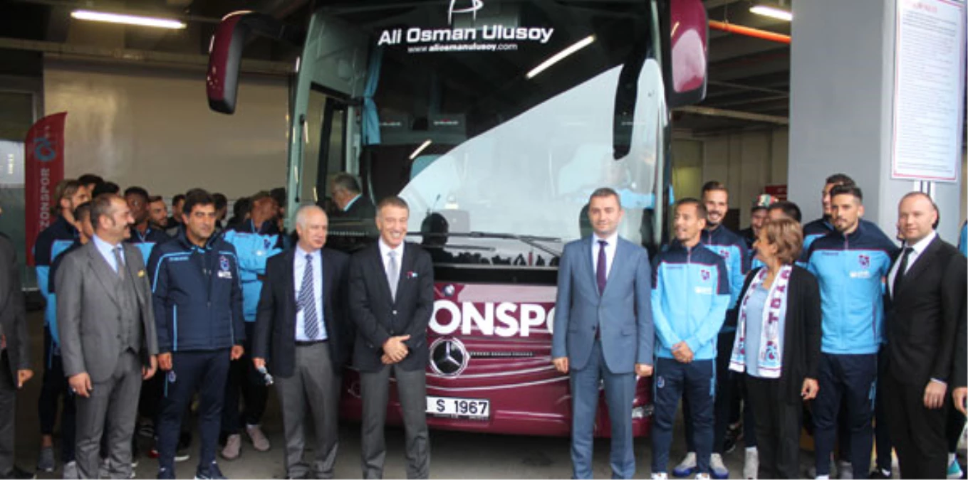 Trabzonspor\'a Yeni Takım Otobüsü Tahsis Edildi