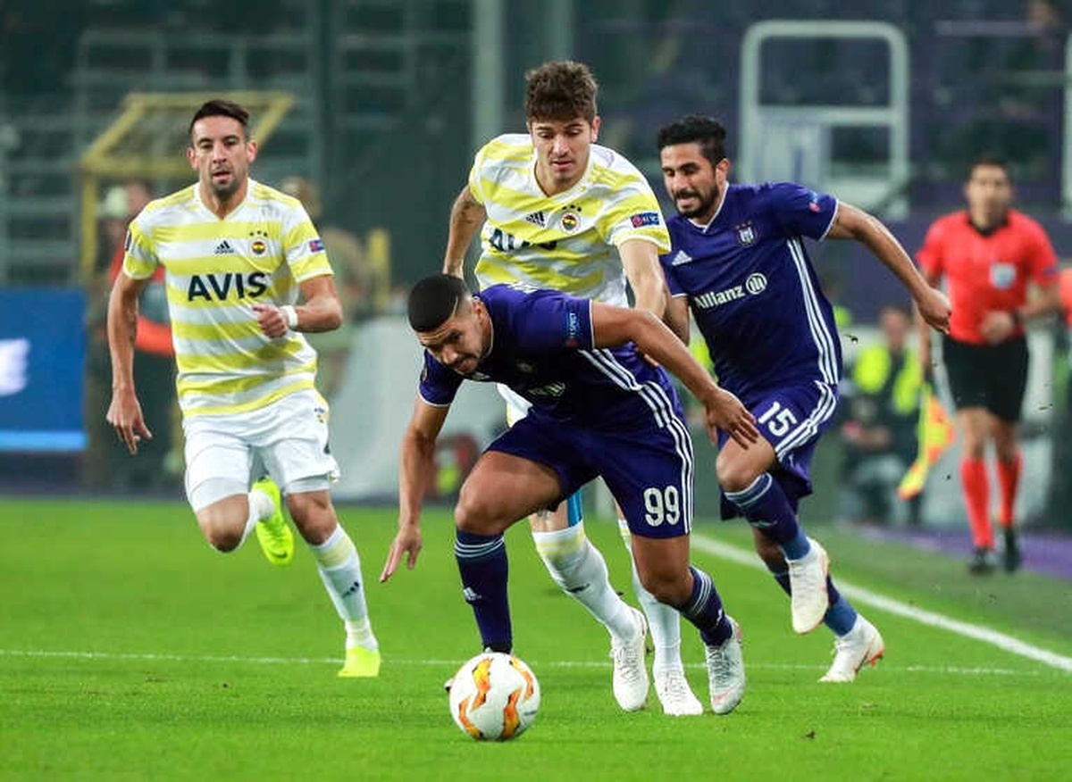 UEFA Avrupa Ligi: Anderlecht: 1 - Fenerbahçe: 0 (İlk Yarı)