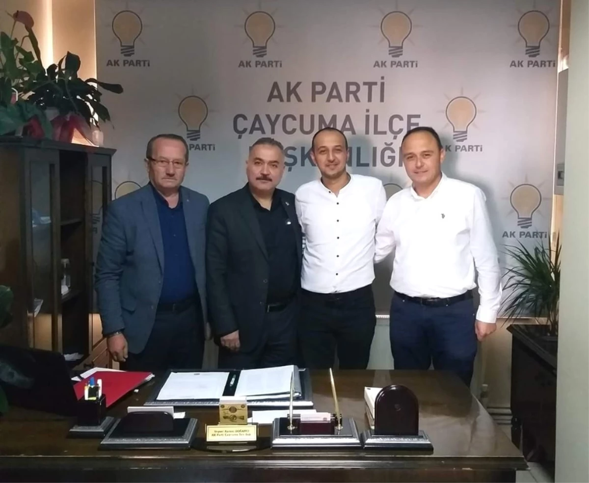 AK Parti Çaycuma İlçe Gençlik Kolları Başkanı Değişti