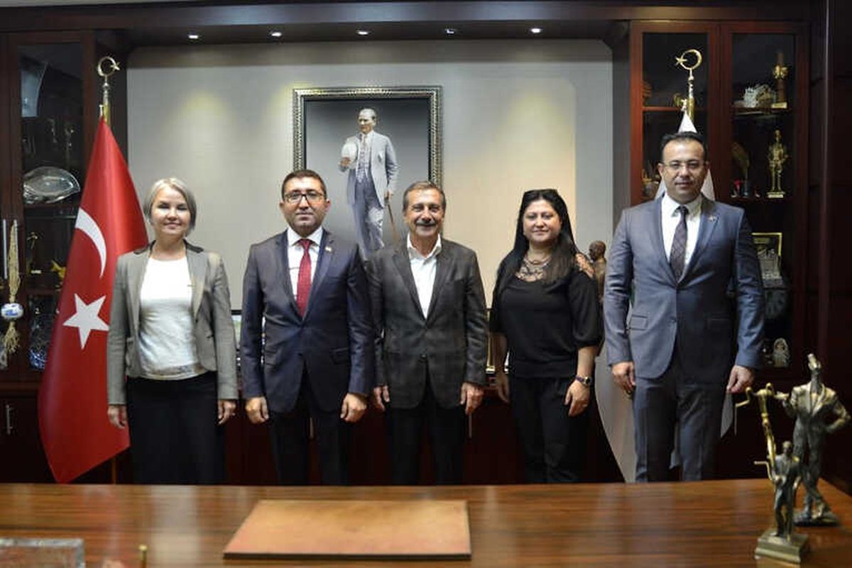 Baro Başkanı Elagöz\'den Başkan Ataç\'a Ziyaret