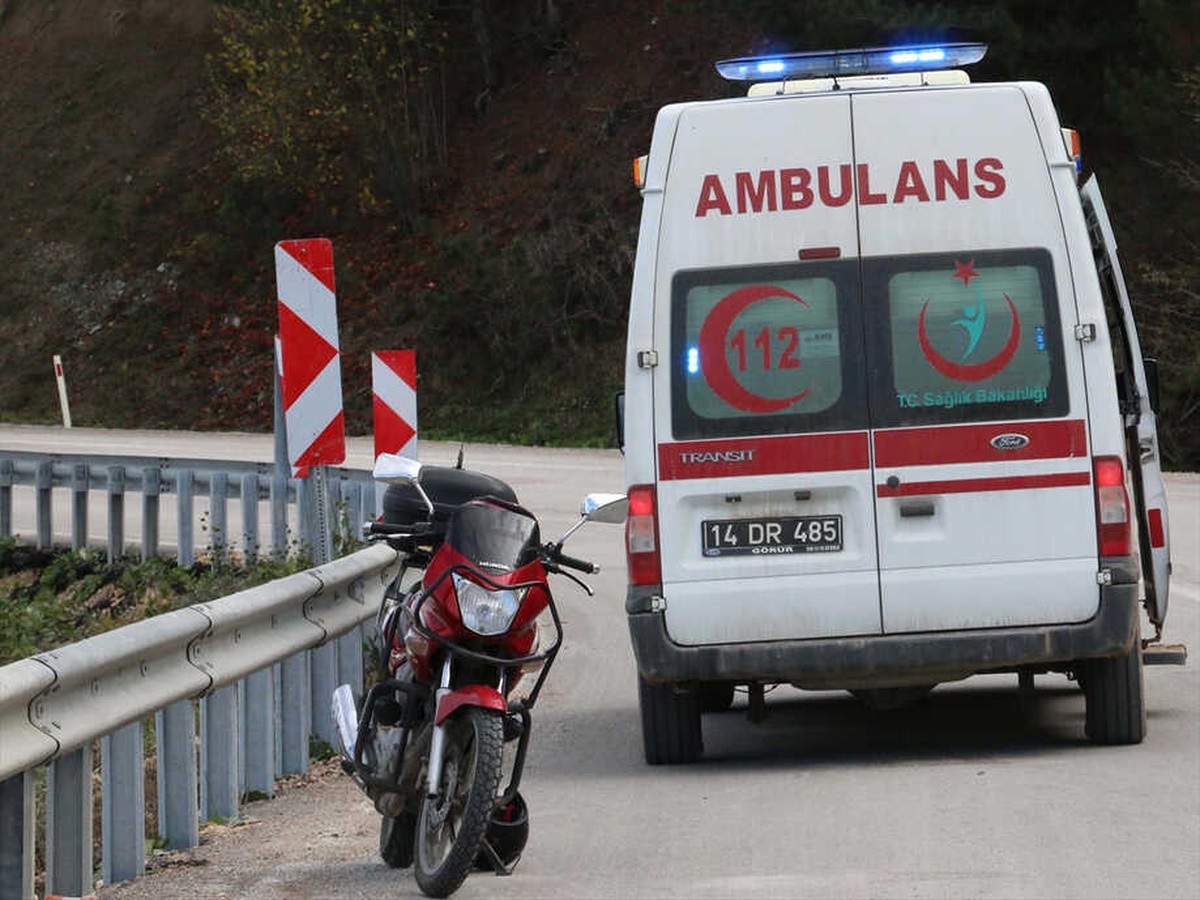 Bolu\'da Trafik Kazası: 1 Yaralı