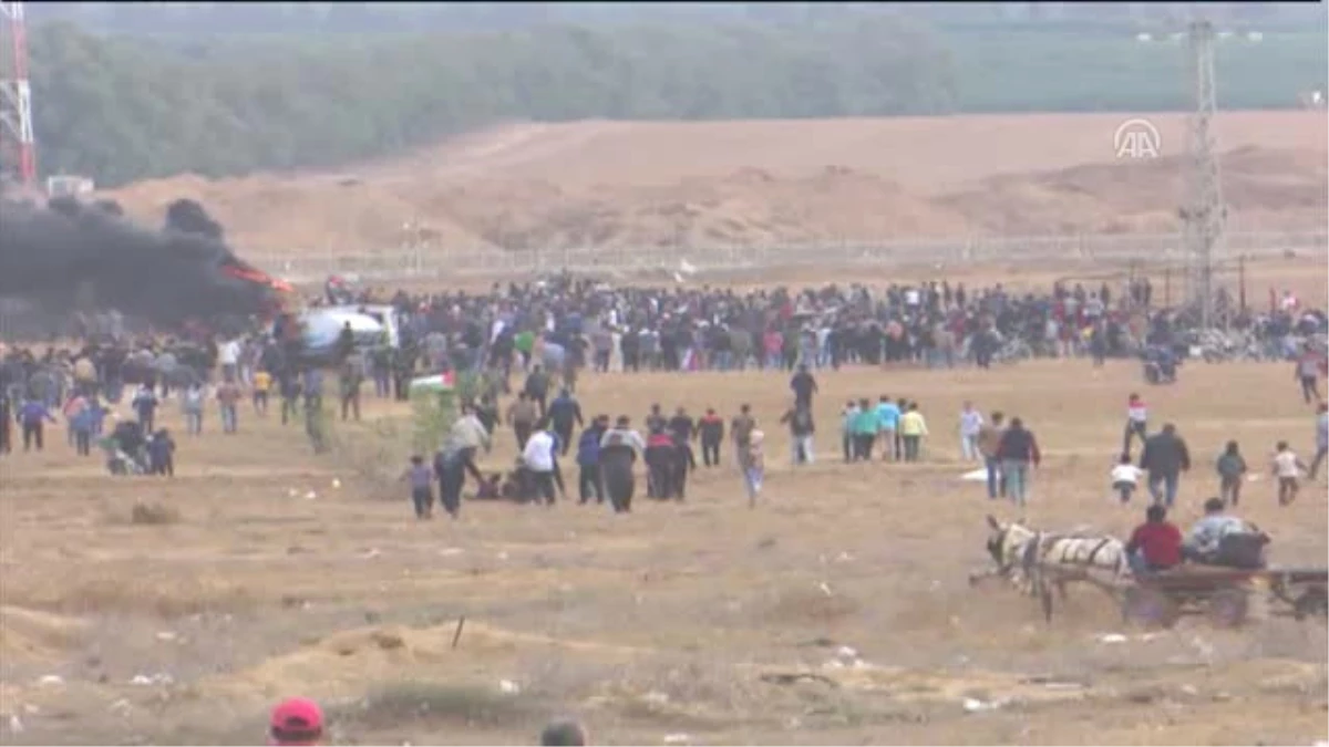 Gazze Sınırındaki "Büyük Dönüş Yürüyüşü" Gösterileri 31\'inci Cumasında (3) - Han