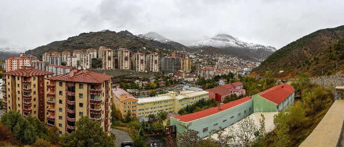Gümüşhane\'nin Yüksekleri Beyaza Büründü