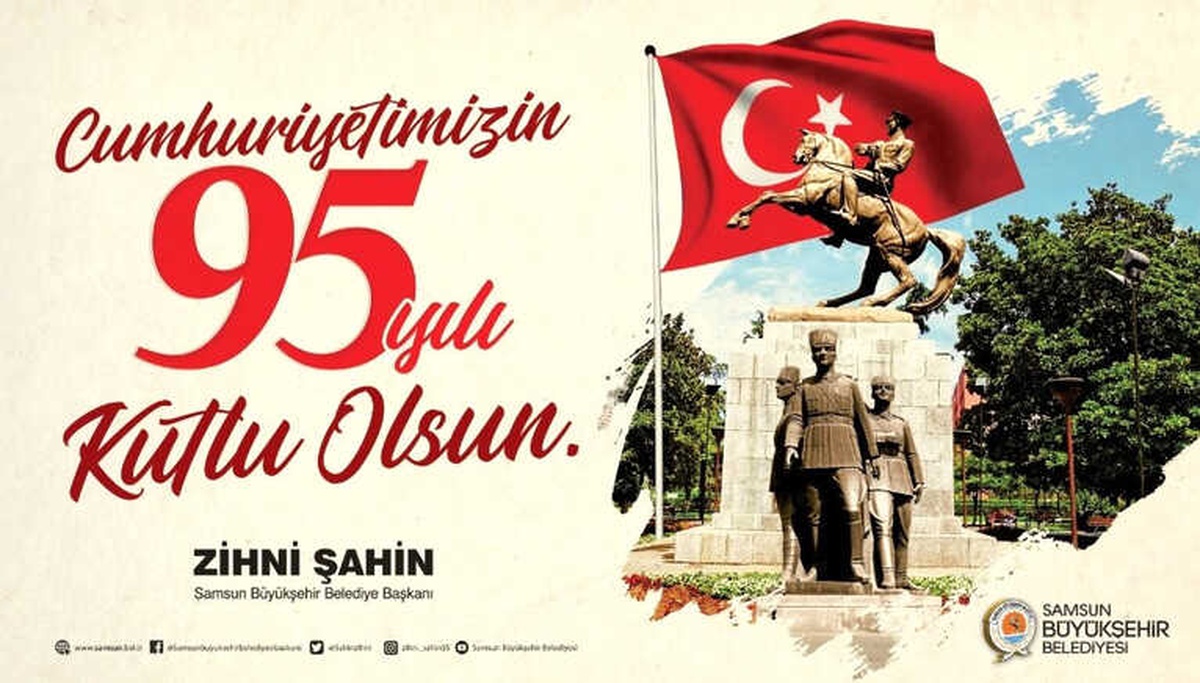 Şahin: "Hepimiz Cumhuriyet Coşkusu İçerisindeyiz"