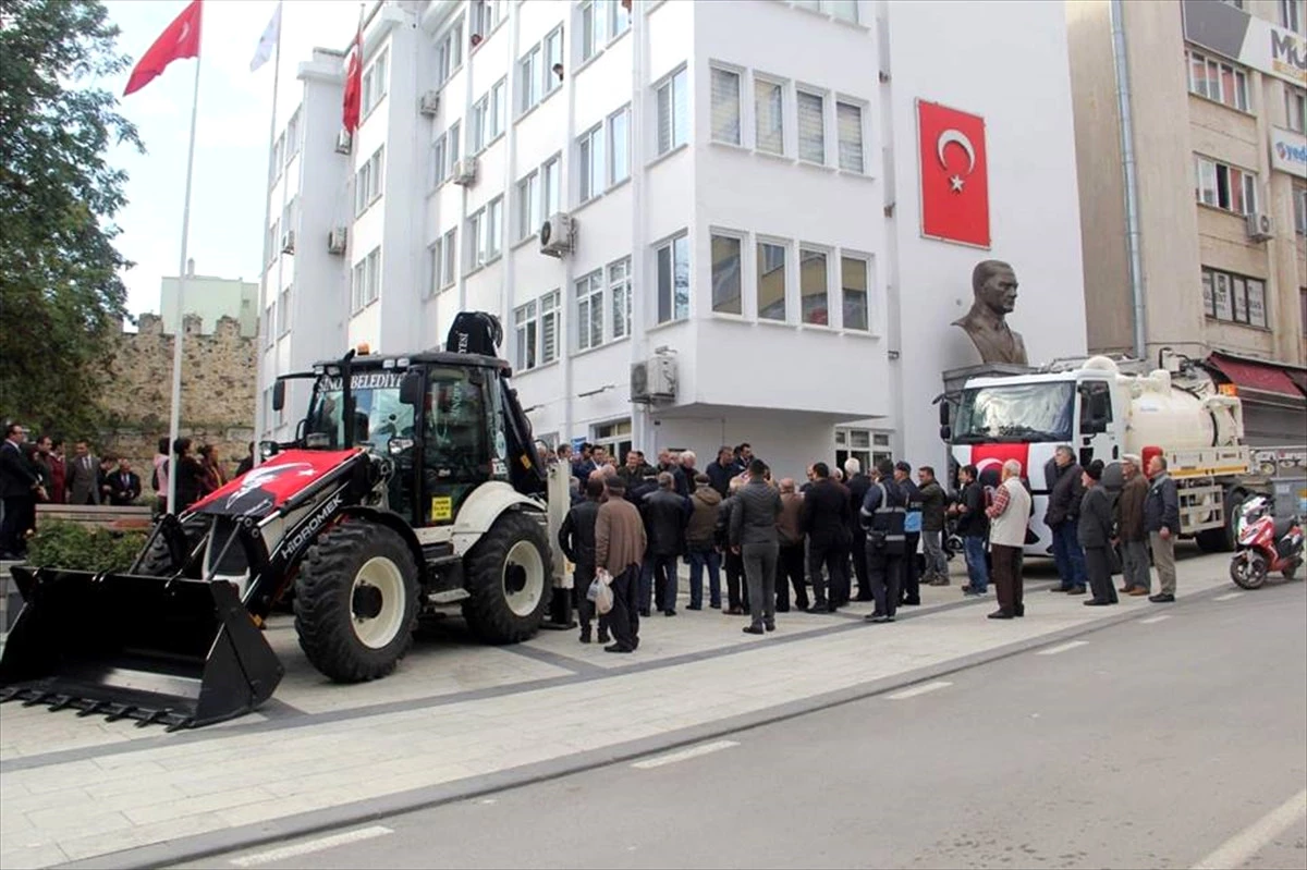 Sinop Belediyesi Araç Filosunu Genişletti
