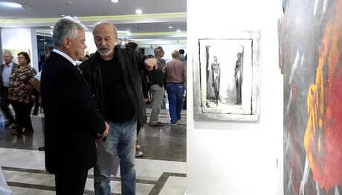45 Ressam \'Ekim Günleri\' Sergisini Açtı