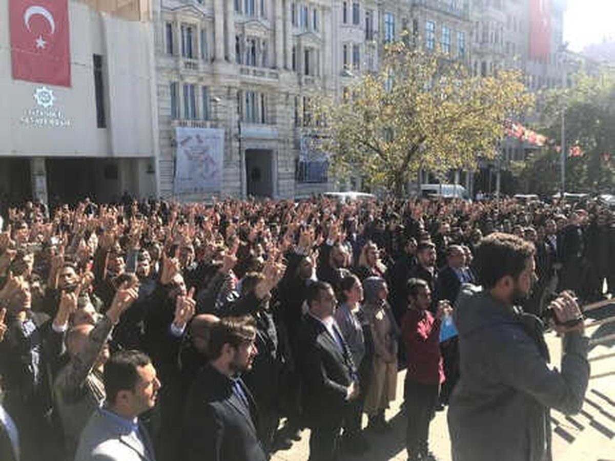 Beyoğlu\'nda "Andımız" Eylemi