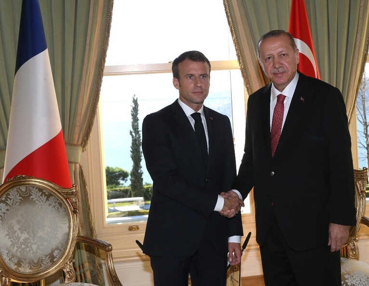 Cumhurbaşkanı Erdoğan, Fransa Cumhurbaşkanı Macron ile Biraraya Geldi