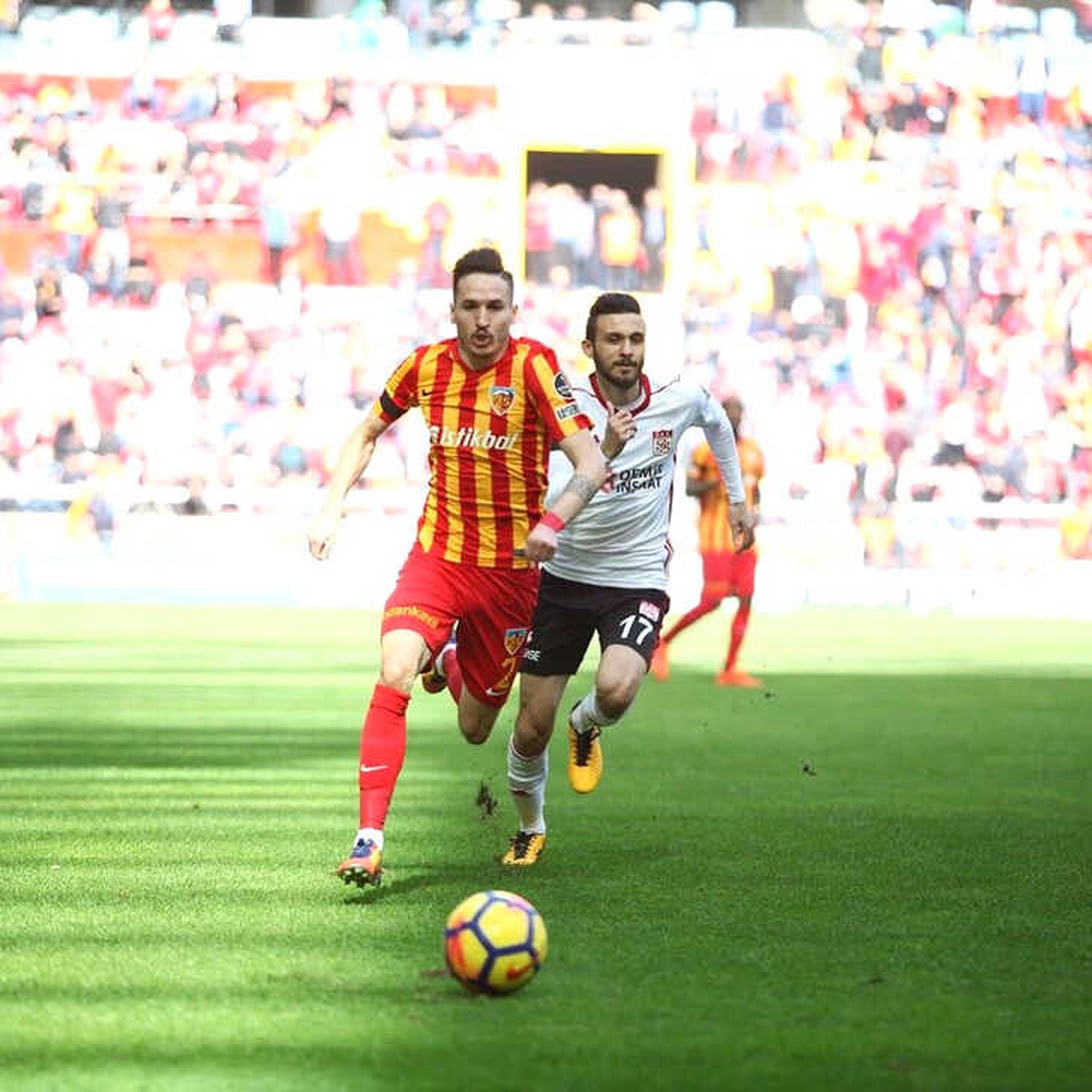 Kayserispor ile Sivasspor 23. Randevuda