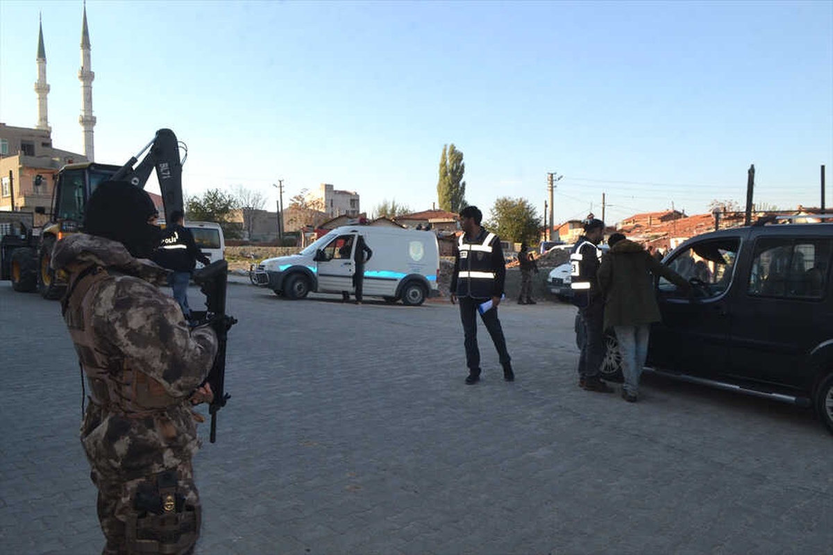 Keşan\'da Droneli Asayiş Uygulaması Yapıldı