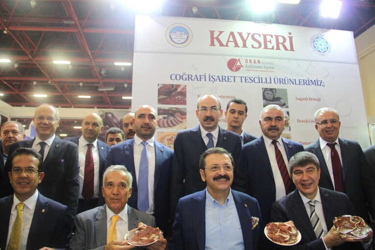 Kto, Kayseri\'nin Yöresel Ürünlerini Yörex\'te Tanıttı