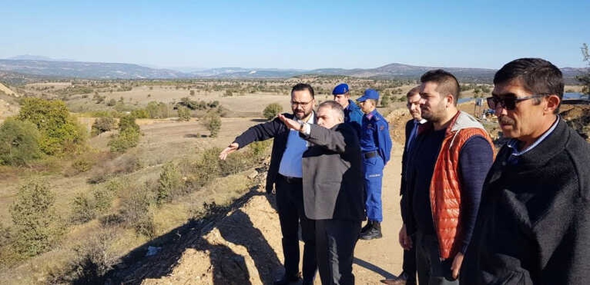 Kula\'nın 6\'ncı Baraj İnşaatında Çalışmalar Sürüyor