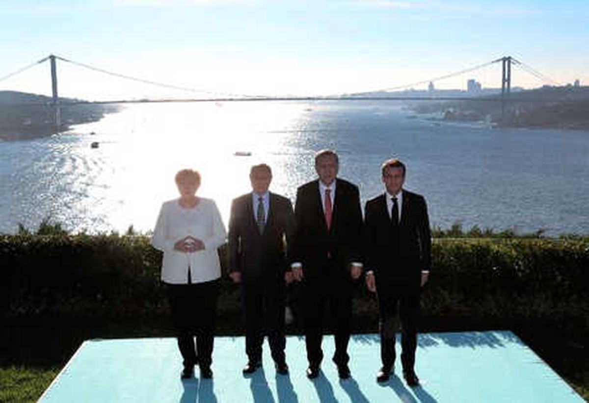 Liderlerden \'Suriye\' Zirvesi Öncesi Aile Fotoğrafı