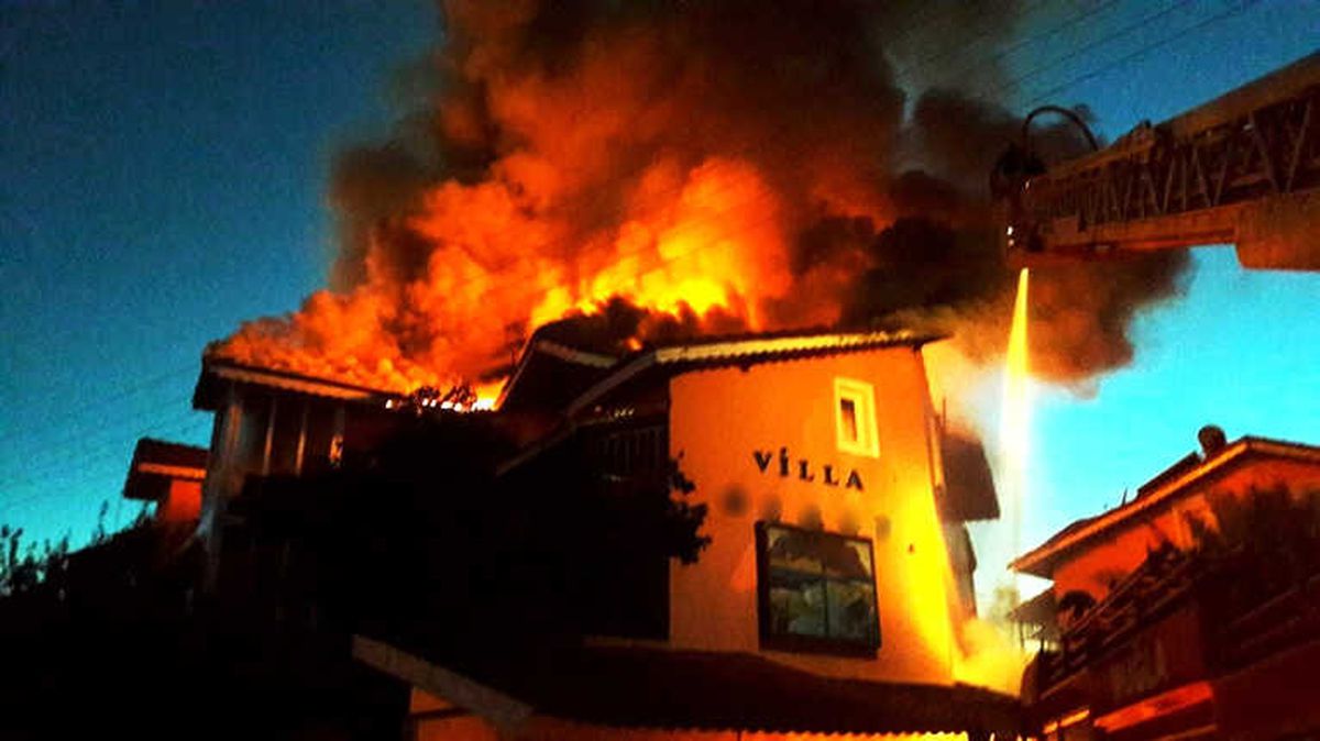 Ortaca\'da Otel Yangını